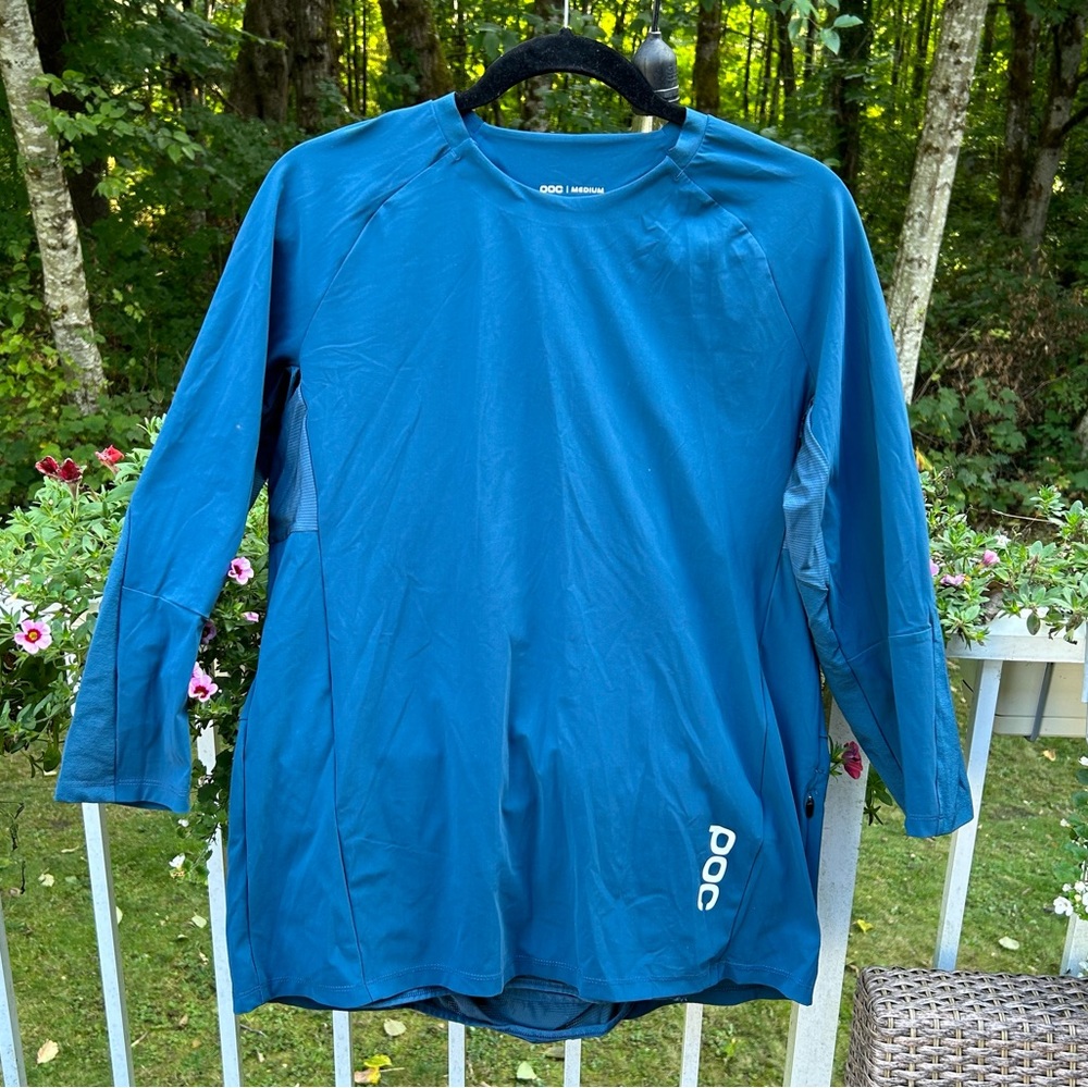 POC Resistance 3/4 Women's Cycling Jersey in Draconis Blue